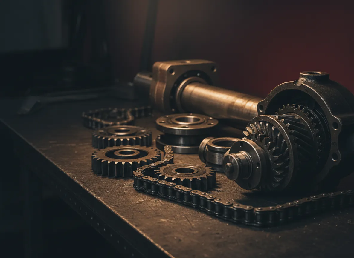 Gears, Pinions and Drive Parts